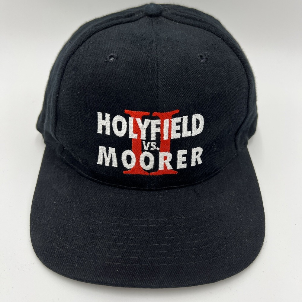VTG 1997 Evander Holyfield Michael Moorer Snapback Heavyweight Mirage Vegas‎ Hat